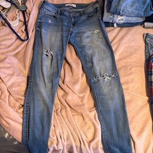 hollister jeans size 5L $10